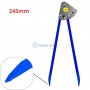 Compas de marquage 245 mm 75° Angle d'ouverture maximal | Outils de mesure | MaBricole Algérie