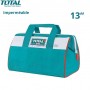 Sac à outils 13“ mm 6 poches charge maximale 12 kg imperméable TOTAL | THT26131 | Sac porte-outils | MaBricole Algérie