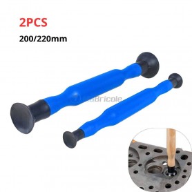 شفاط للصمامات،أداتان لتدوير صمامات المحرك مع 4 رؤوس مختلفة بطول 220-200 مم