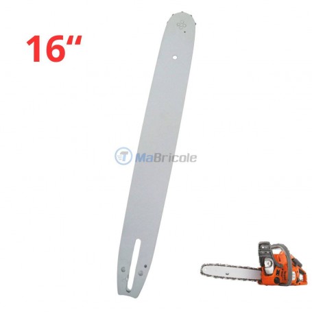 Guide pour scie à chaîne essence 16" 460mm | Pour Scie à chaîne | MaBricole Algérie