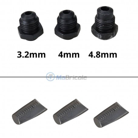 Pistolet à Rivets Pneumatique JUSTOOL – 4 Buses (2,4 à 4,8 Mm), 3 Mâchoires, Force 1408 Kgf – Pour Atelier Et Bricolage
