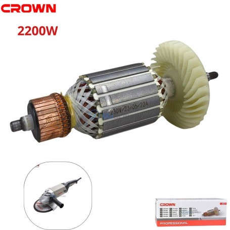 Induit Meuleuse d'angle CROWN 2200W (CT13070) CROWN | 23849200201 | Pour meuleuse | MaBricole Algérie