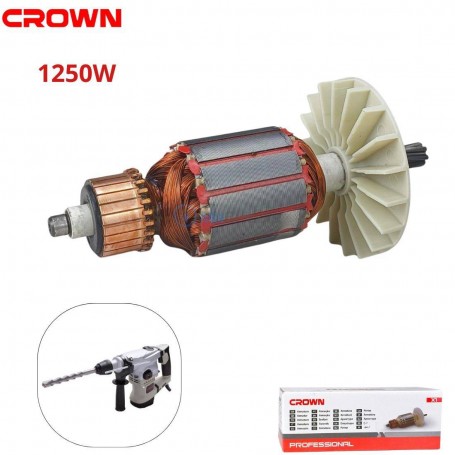 Induit Marteau Perforateur CROWN 1250 W (CT18056) CROWN | 5001805610001 | Pour perforateurs et marteau piqueur | MaBricole Algérie