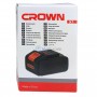 Batterie Peceuse Visseuse CROWN (CT21056LM-1.5) 18V 1.5Ah Lithium-ion CROWN | BR-CT21056LM-1.5 | Pour perceuse et visseuse | MaBricole Algérie