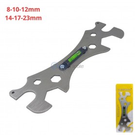 MaBricole | TOPTUL | Clé et douille | Ensemble de douille en étoile sur rails 1/2" 9 pièces TOPTUL | GAAG0901