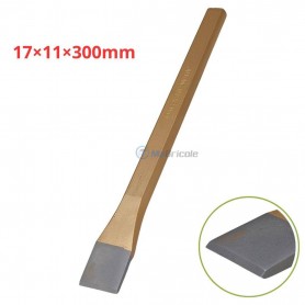 إزميل ميكانيكي يدوي مسطح 17×11×300مم