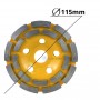 disque diamant pour meulage pollisage pierre béton asphalte diàmetre 115mm GS OPTIMUS | Pour meuleuse | MaBricole Algérie