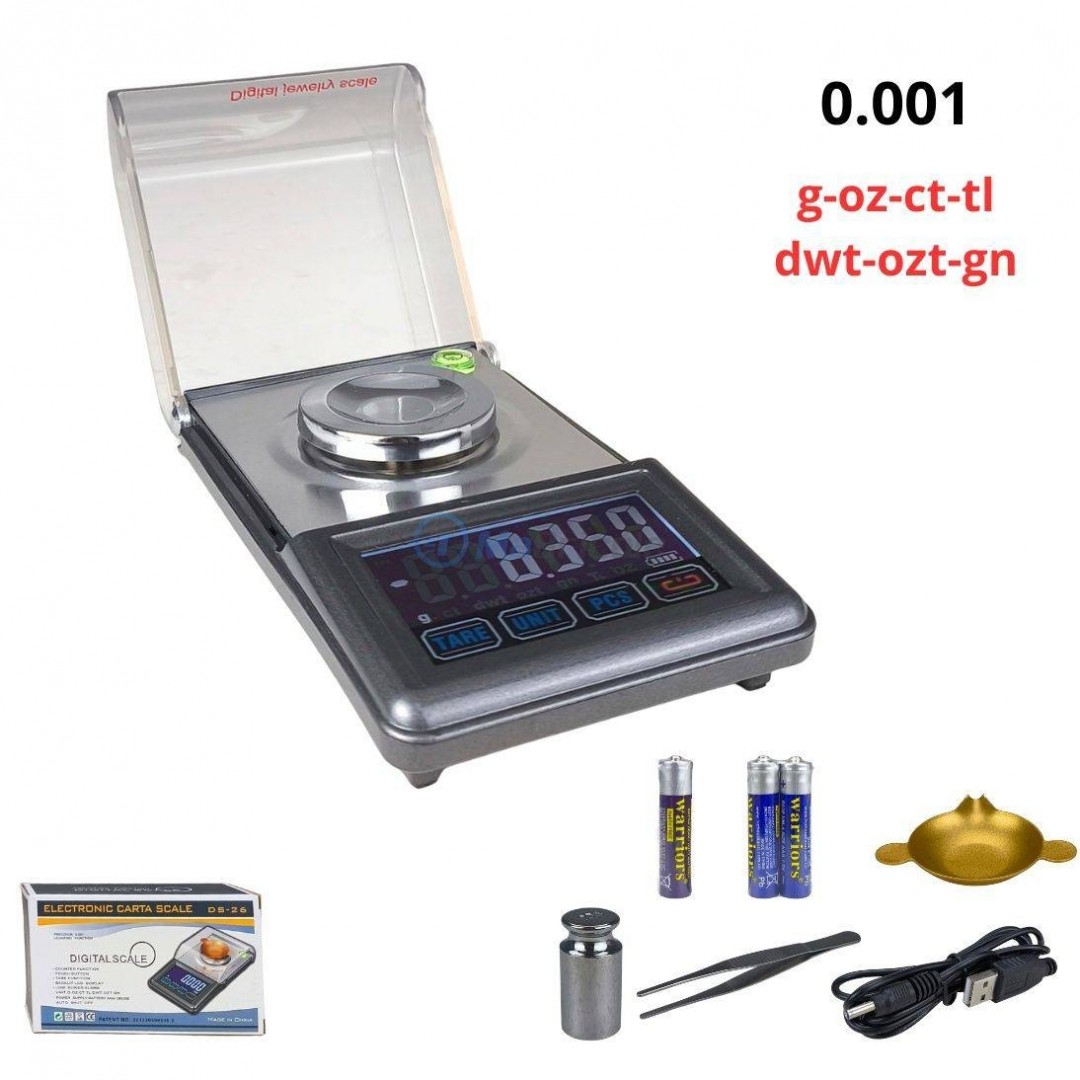 Balance Électronique De Précision 0.01g - Pour Orfèvrerie, Bijoux, Pharmacie - Occasion