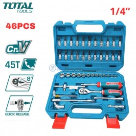 MaBricole | TOPTUL | Clé et douille | Ensemble de douille en étoile sur rails 1/2" 9 pièces TOPTUL | GAAG0901