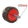 MaBricole | | Pour perceuse et visseuse | Meule à lamelles ∅50mm × 25mm embout 6 mm