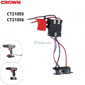 مفتاح تشغيل/إيقاف مفك براغي كراون (CT21055--CT21056) كراون | IN-CT21055-56