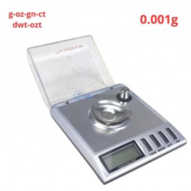 Balance électronique de bijoutier à haute précision0.001g (g/ct/dwt/oz/ozt/gn) max 20g avec boîte