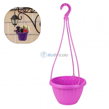 Moyenne pot de plantation suspendu en plastique | Outils de jardin | MaBricole Algérie