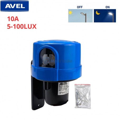 cellule photoélectrique 10A 220-240V 5-100LUX AVEL | AV-1010 | Accessoires d'électricité | MaBricole Algérie