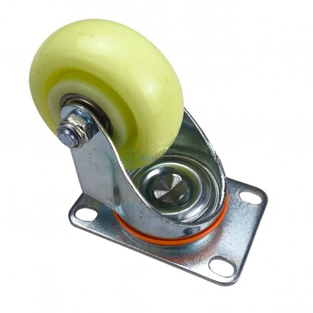 MroMax Lot De 10 Roulettes Pivotantes De 2,4 Cm Avec Plateau