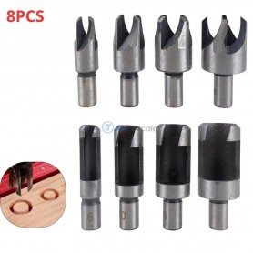 MaBricole | | Pour perceuse et visseuse | Adaptateur affûteur de forets ∅2mm-12.5mm avec Pierre à aiguiser et clé