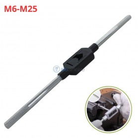 MaBricole | | Autre outils | Kit de 7 filières métriques avec poignée 0.5 - 1.75 (M3-4-5-6-8-10-12)