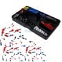 Pince à sertir auto-ajustable pour embouts de câble avec Ensemble de cosse 1200PCS