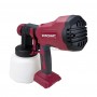 Pistolet à peinture sans fil sans batterie 20V buse Φ1.8mm & Φ2.6mm réservoir 1000 ml WORCRAFT | CSG-S20LIA