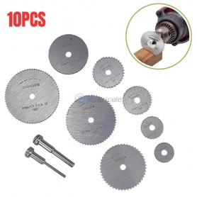 مجموعة شفرات دائرية خاصة بالأدوات الدوارة 8 قطع مع حاملين للآداة 22-60 ملم من الفولاذ عالي السرعة