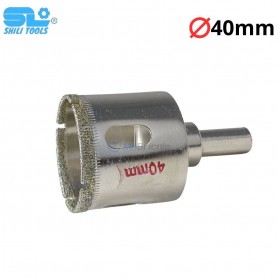 منشار ثقب الماسي للزجاج والجرانيت والسيراميك والخرسانة ∅40مم شيلي تولز