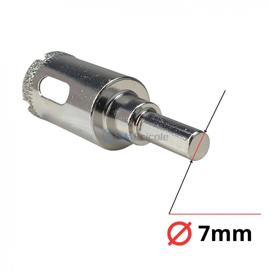 Trépan Diamanté MaKu7 55mm - Pour Percer Verre, Granit, Marbre, Fabrication Allemande, Neuf Sous Blister