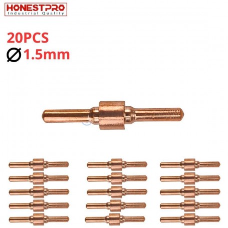 MaBricole | HONESTPRO | Outils de soudage | Ensemble de 20 buses de découpe plasma 1.5mm HONESTPRO | YAE4116