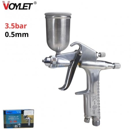MaBricole | VOYLET | Outils de peinture | Pistolet de peinture 0.5mm 3.5bar 125ml VOYLET | K-3A
