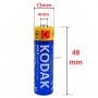 MaBricole | KODAK | Batteries et chargeur | Jeu 4 Piles AA 1.5V LR6 Super alcalin KODAK
