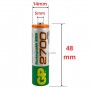 MaBricole | | Batteries et chargeur | jeu de 2 Piles AA 1.2V NIMH rechargeable 2600mAh GP®