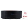 MaBricole | WISEUP | Accessoires d'électricité | Jeu de 10 Pcs Chatertone noir 9.15m pour l'isolation électrique et l'installation 19mm*0.13mm WISEUP | 041401-10P