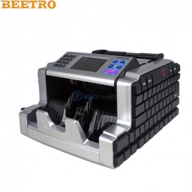 آلة عد الأوراق النقدية أوتوماتيكية مع ميزات كشف متعددة، للأشعة فوق البنفسجية، المغناطيسية، الأشعة تحت الحمراء بيترو | BE0147