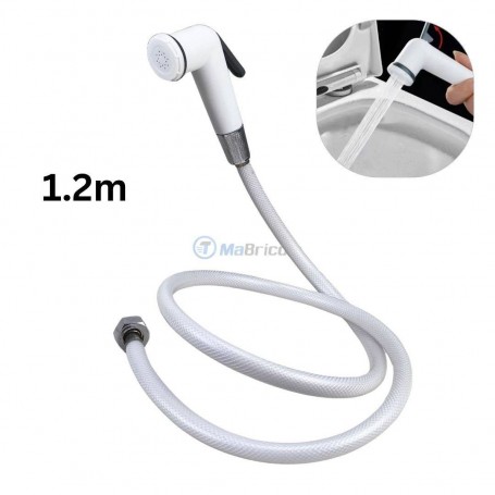 شطافة مرحاض 1.2 م وصلات G1/2"