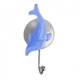 علاقة جدارية بلاستيكية مع شفاطة على شكل دلفين