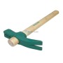 MaBricole | SMTOP | Marteaux et massettes | Marteau arrache clous 700 g avec mance en bois SMTOP | SM-MT01