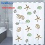 MaBricole | BESTLOVE | Accessoires maison | Rideau de douche 183×178 cm en PEVA et EVA avec finition résistante à l’eau BESTLOVE | HX-001