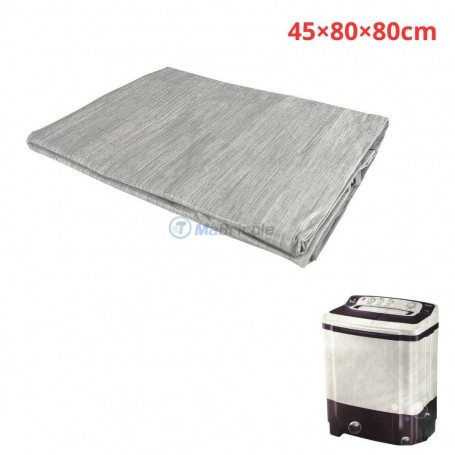 MaBricole | | Accessoires maison | Housse pour machine à laver de 45×80×80 cm 11-13kg résistante à l'eau avec fermeture éclair en PVA (acétate de polyvinyle)