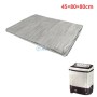MaBricole | | Accessoires maison | Housse pour machine à laver de 45×80×80 cm 11-13kg résistante à l'eau avec fermeture éclair en PVA (acétate de polyvinyle)