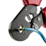 MaBricole | | Pinces | Pince à sertir auto-ajustable pour embouts de câble 0.08-16mm² longueur 208 mm
