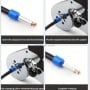 MaBricole | | Pinces | Pince à sertir auto-ajustable pour embouts de câble 0.08-16mm² longueur 208 mm