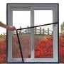 MaBricole | | Accessoires maison | Moustiquaire auto-adhésive pour fenêtre En plusieurs couleurs 120cm × 140cm