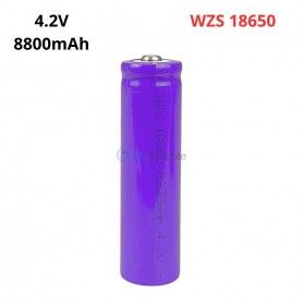 بطارية 4.2فولط 8800ميلي أمبير ساعي WZS 18650