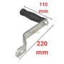 MaBricole | | Outils de levage | Treuil manuel 1600LB (720 Kg) câble 7m × 5mm