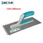 MaBricole | ENCOM | Autre outils | Truelle à plâtrer, Lisseuse 120×280mm à dents 8×8mm ENCOM | NG1001