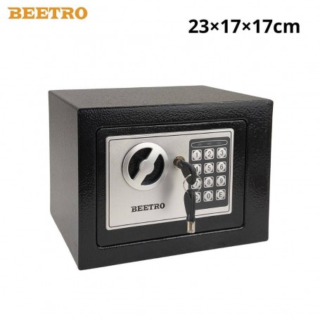 MaBricole | BEETRO | Coffre fort | Coffre Fort électronique 23 × 17 × 17cm noir BEETRO | TC0574-NOIR