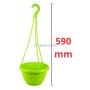 MaBricole | | Outils de jardin | Moyenne pot de plantation suspendu en plastique Vert pistache