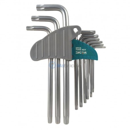 2 Clés Torx T15 Inviolables - Bras Long, Acier Chrome-vanadium, Pour Réparations Auto Et Maison