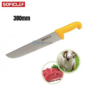 سكين من الفولاذ عالي الكربون مقاوم للصدأ ومضاد للبقع بمقبض من مادة البولي بروبيلين بطول 380 مم صوفيكلاف | P9001-G10