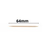 MaBricole | | Accessoires maison | lot de 12 boîte cure-dents longueur 64 mm 1320 pièces