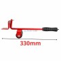 MaBricole | | Outils de levage | Kit de levage de meubles de levage robuste, avec pied de biche rotatif à 180° Charge max 150KG 5PCS ROUGE
